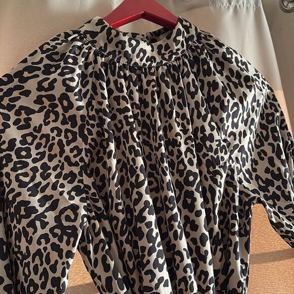 Loft cheetah print dress - Picture 3 of 13